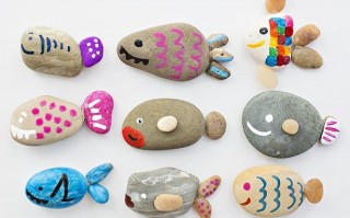 短视频制作鱼方法 这是一只会用石头切砌小楼的鱼